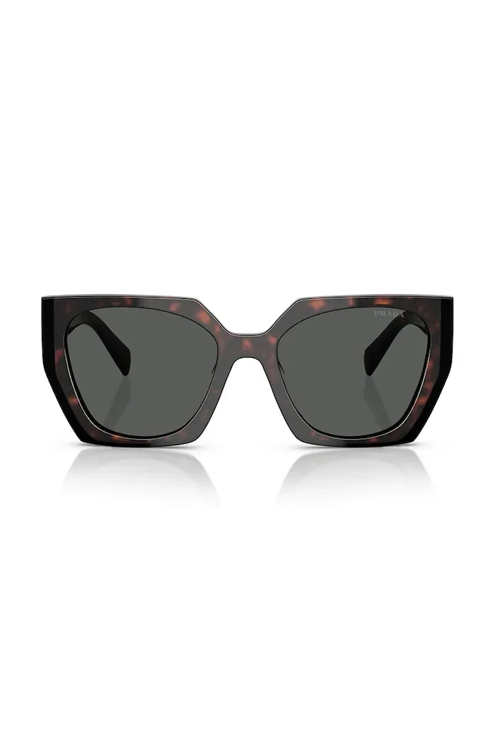 Prada слънчеви очила дамски кафяви 0PR.15WS