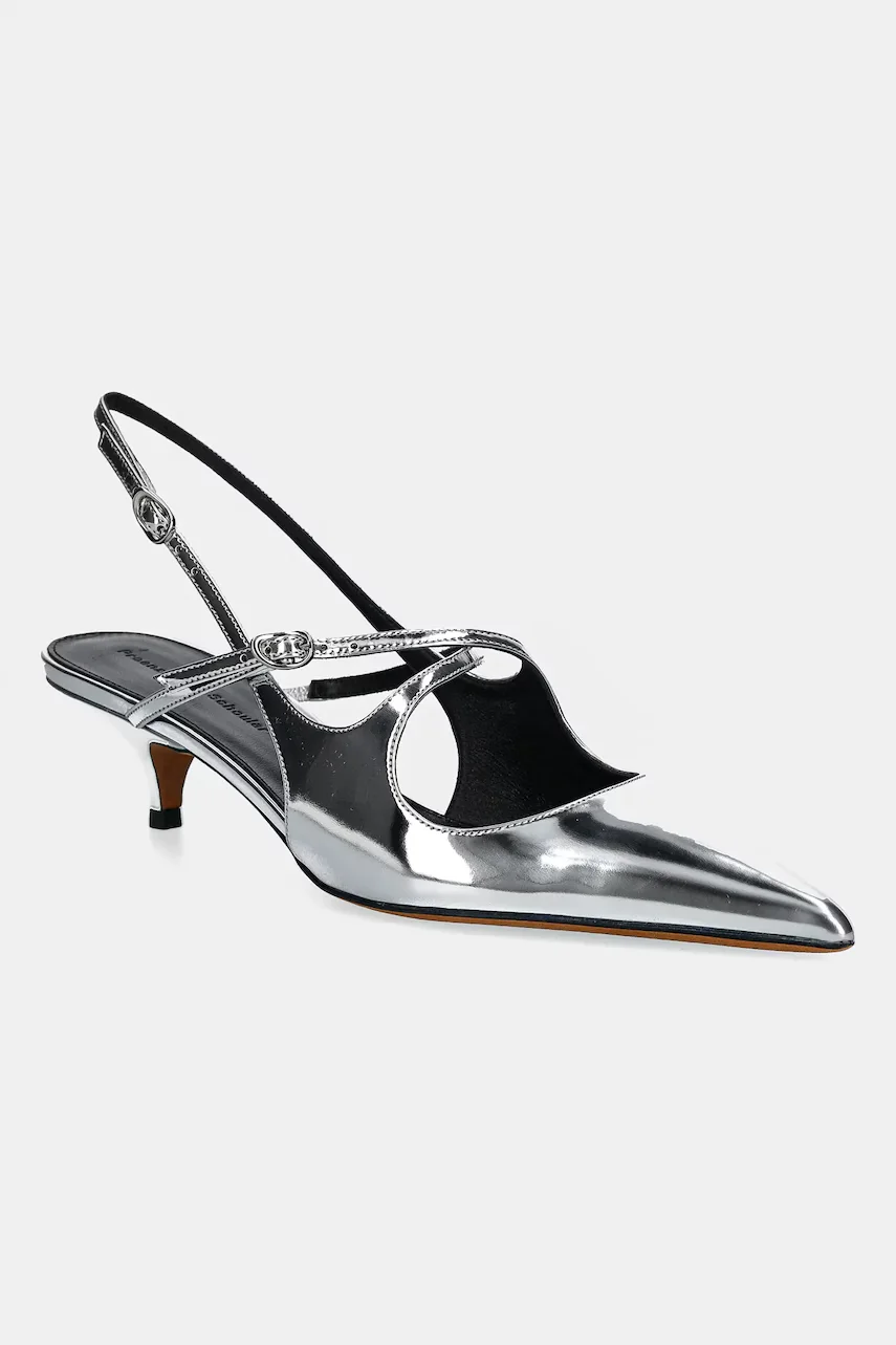 Proenza Schouler Кожени обувки с тънък ток Slash