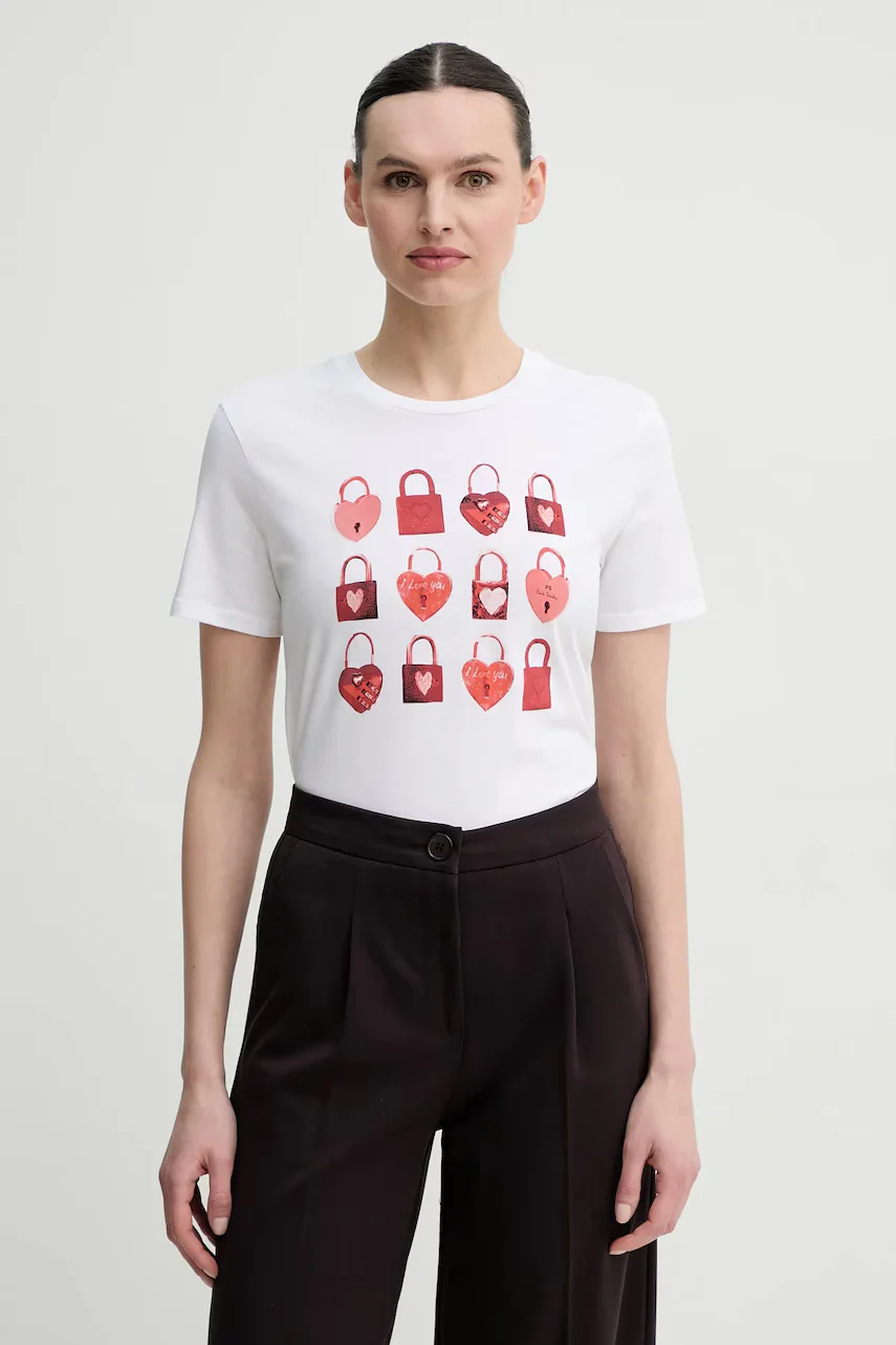 PS Paul Smith Памучна тениска
