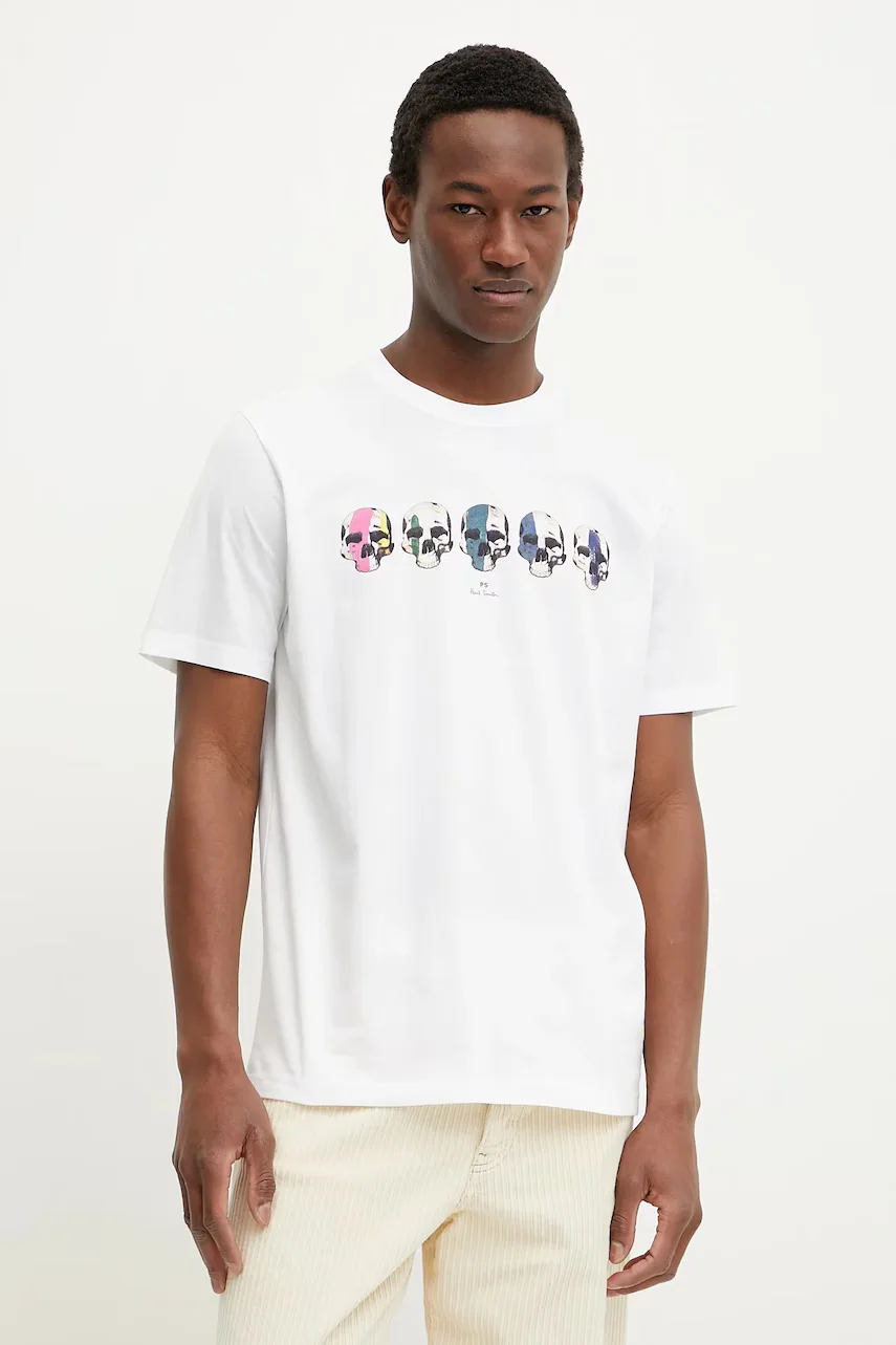 PS Paul Smith Памучна тениска