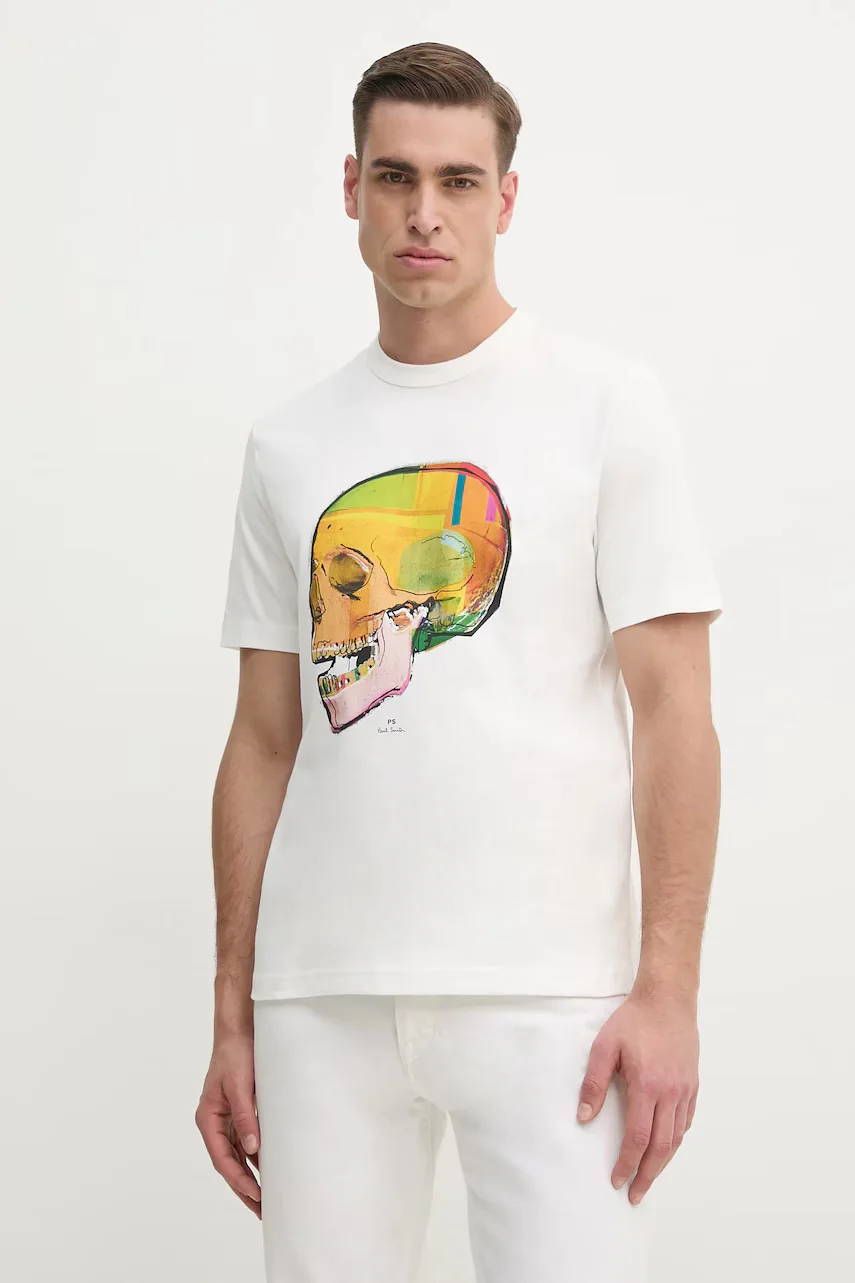 PS Paul Smith Памучна тениска