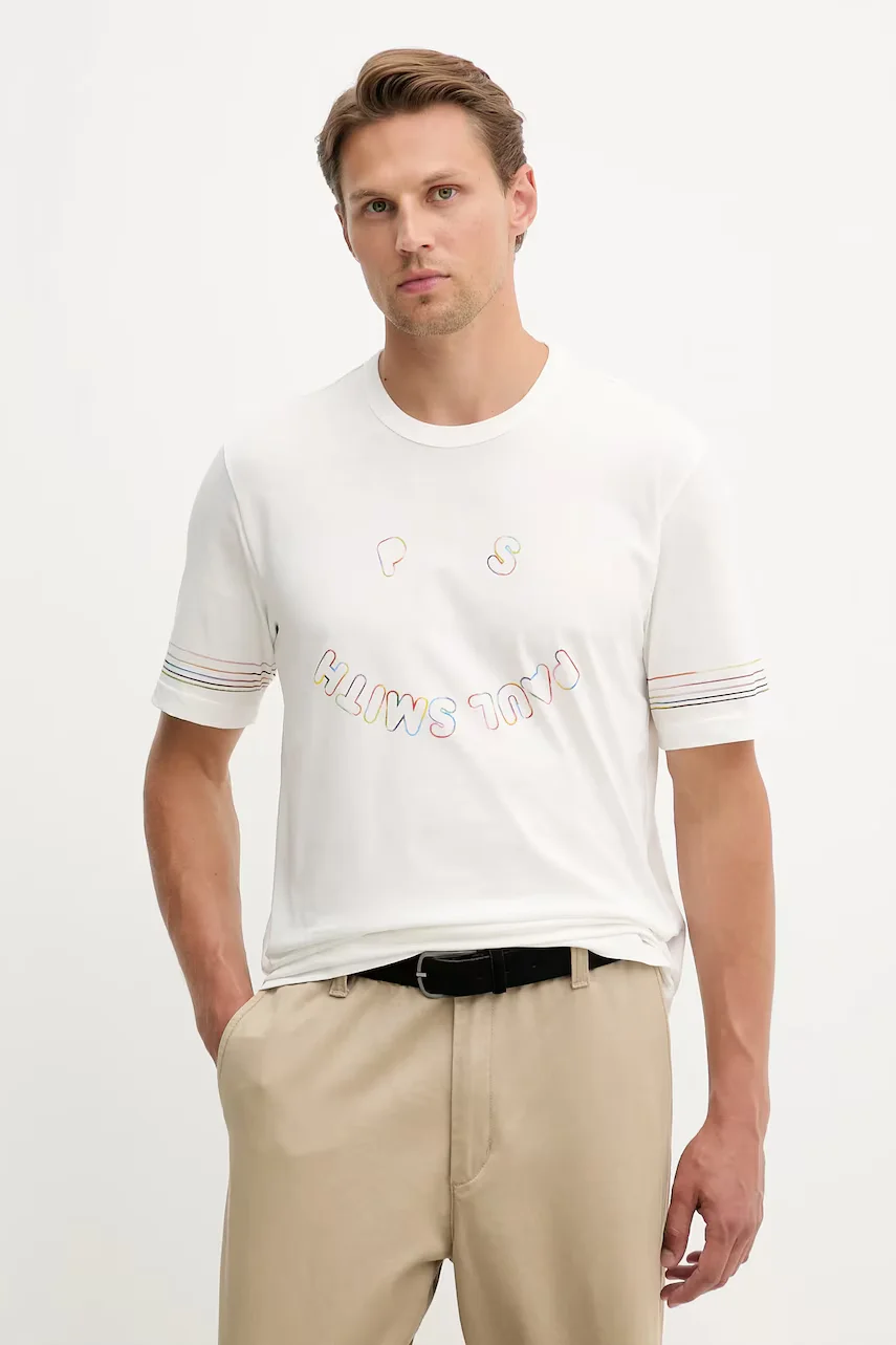 PS Paul Smith Памучна тениска