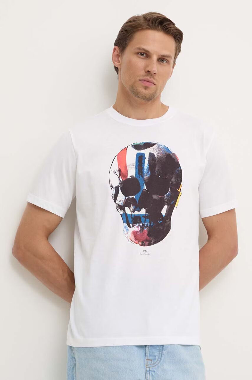 PS Paul Smith Памучна тениска