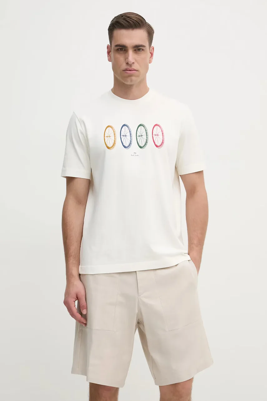 PS Paul Smith Памучна тениска