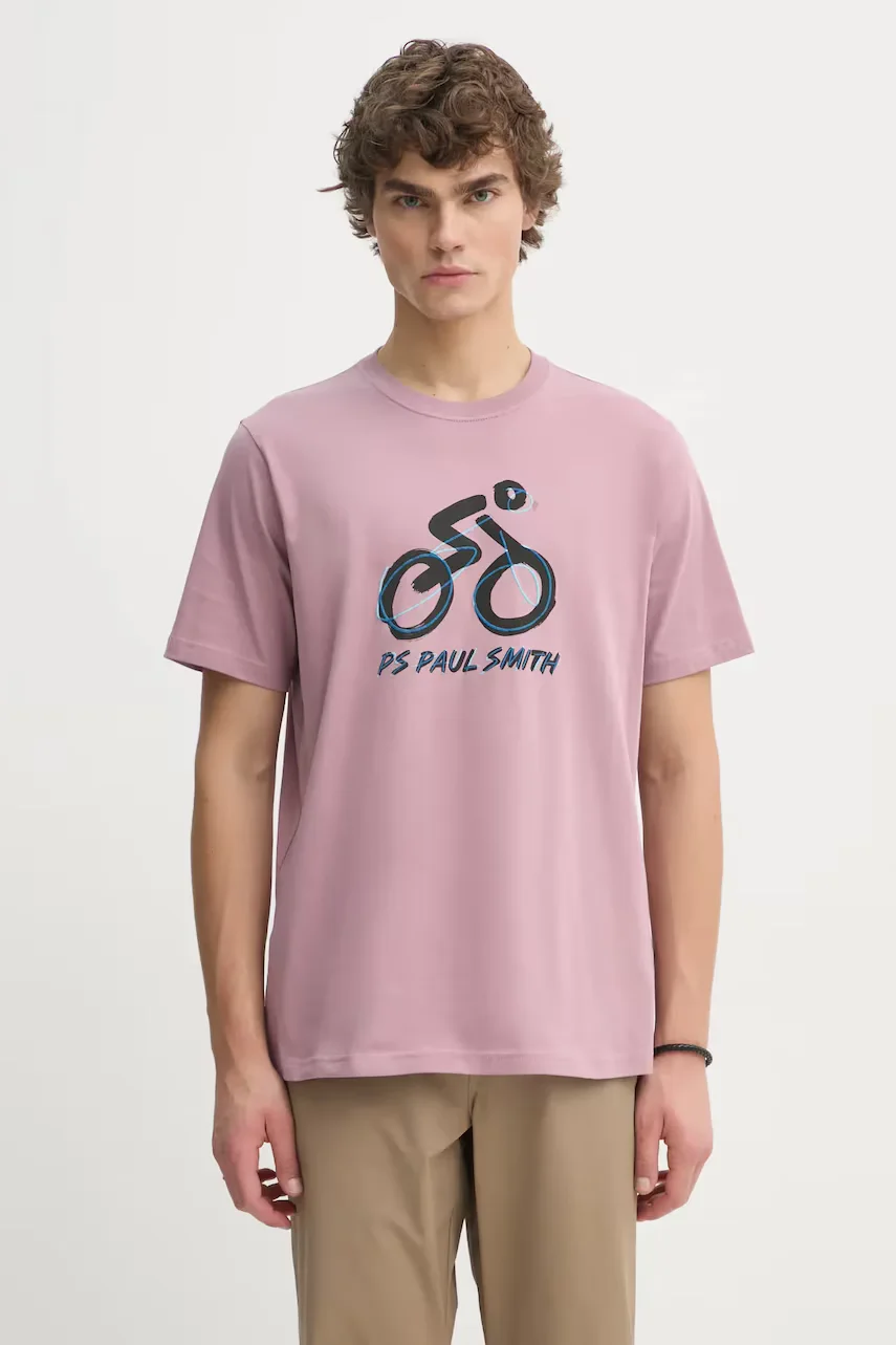 PS Paul Smith Памучна тениска