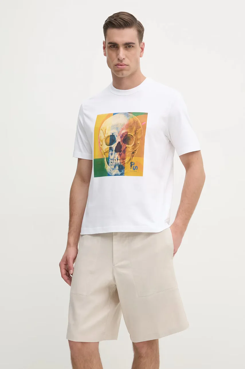 PS Paul Smith Памучна тениска
