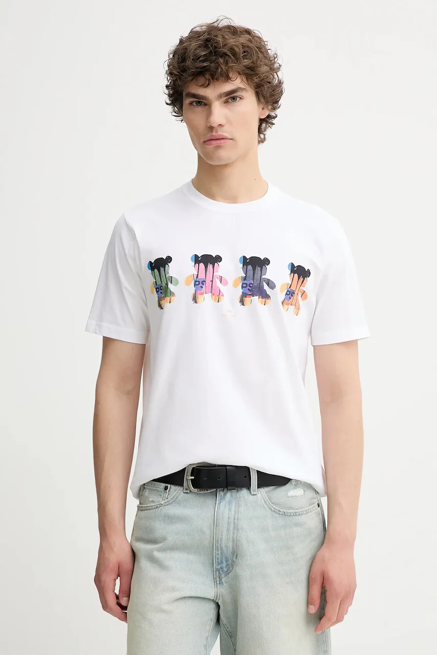 PS Paul Smith Памучна тениска