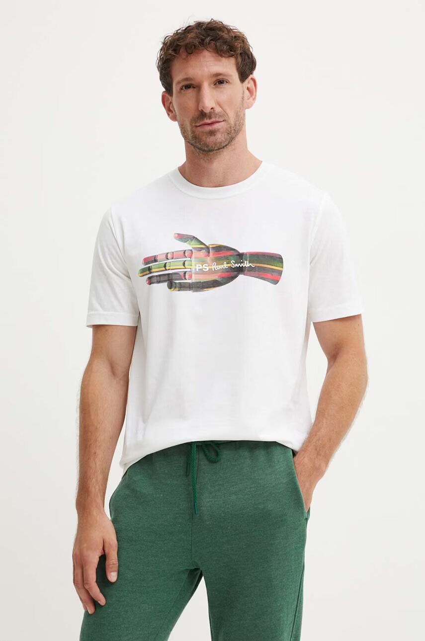 PS Paul Smith Памучна тениска