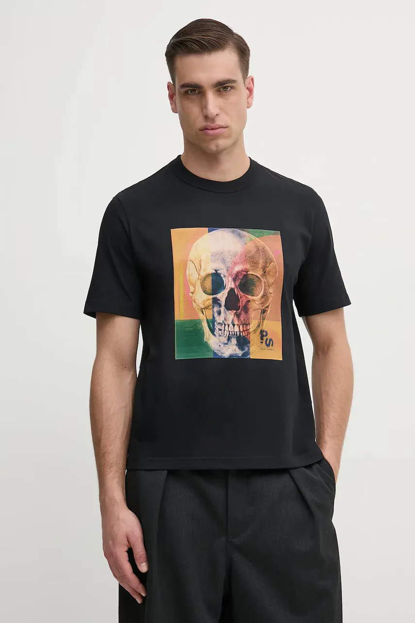 PS Paul Smith Памучна тениска