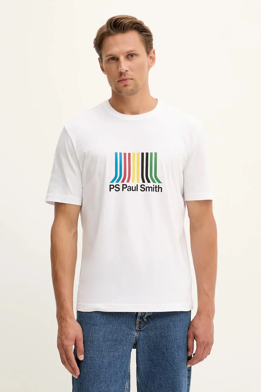 PS Paul Smith Памучна тениска