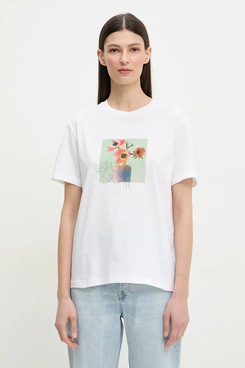 PS Paul Smith Памучна тениска