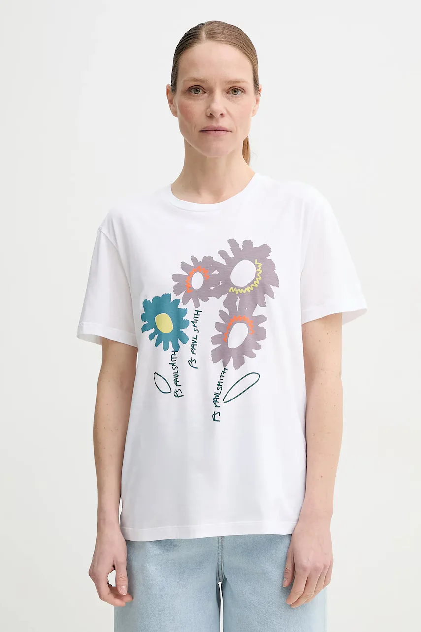 PS Paul Smith Памучна тениска