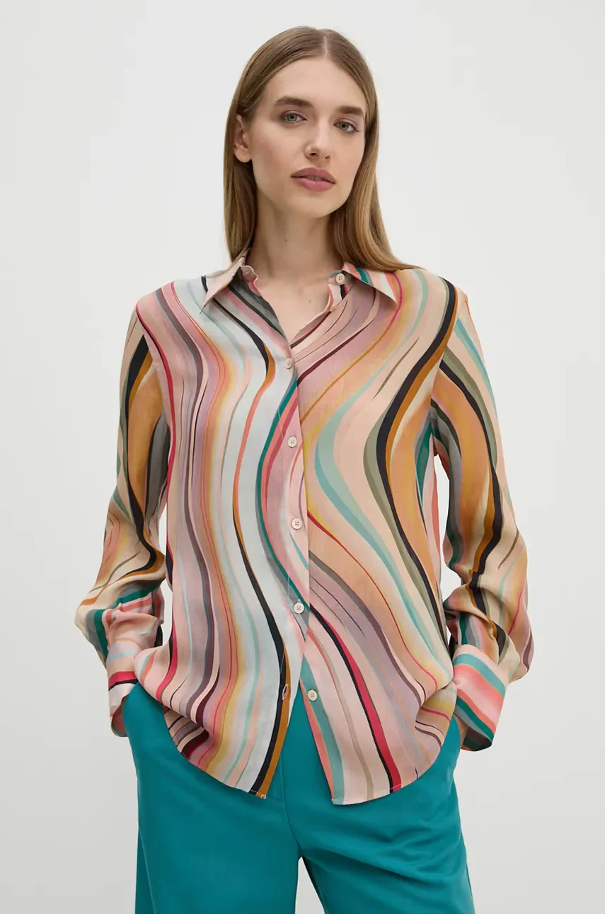 PS Paul Smith Риза с коприна