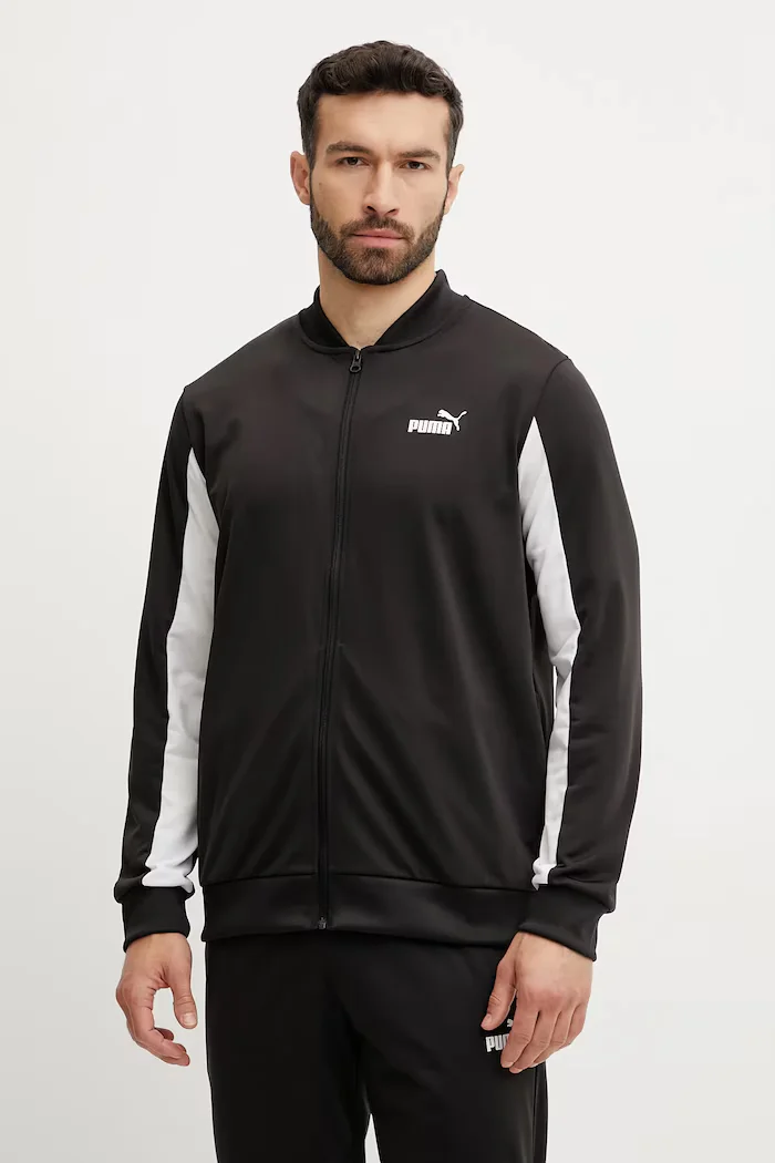 Puma Анцуг мъжки в черно 684851