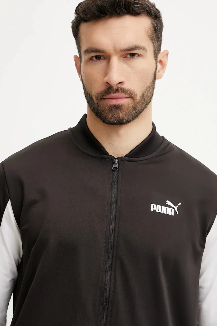 Puma Анцуг мъжки в черно 684851