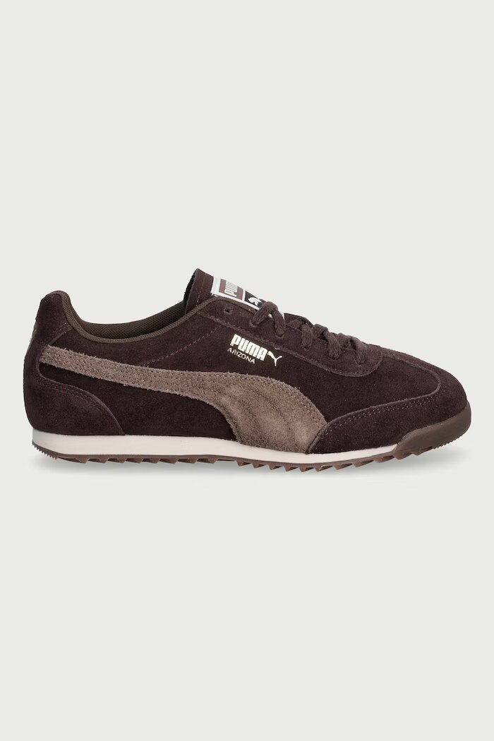 Puma Arizona SD маратонки от велур кафяви 402362