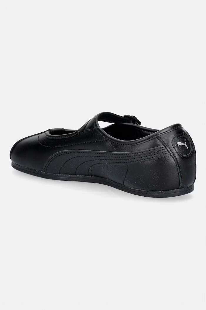 Puma балеринки от кожа Tacklette L черни 408551