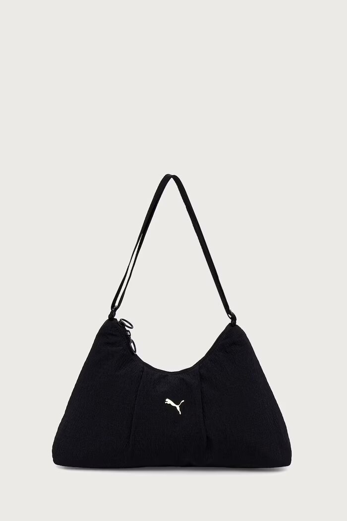 Puma чанта тип хобо дамска Medium Prism черна 092759