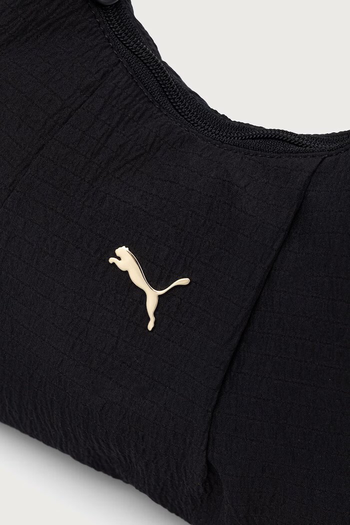 Puma чанта тип хобо дамска Medium Prism черна 092759