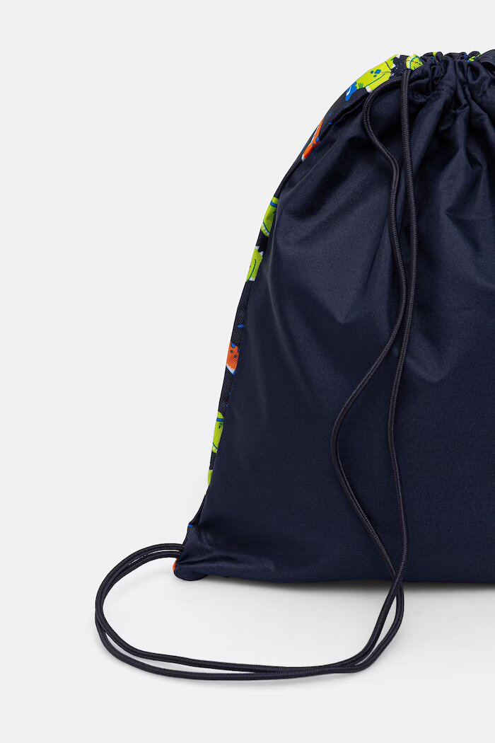 Puma чанта тип раница за деца PHASE AOP Small Gym Sack тъмносиня 913251
