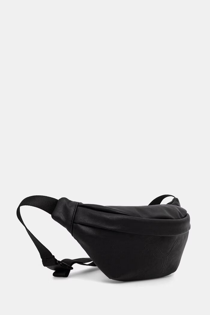 Puma чанта за кръста от имитация на кожа Essentials черна 092313