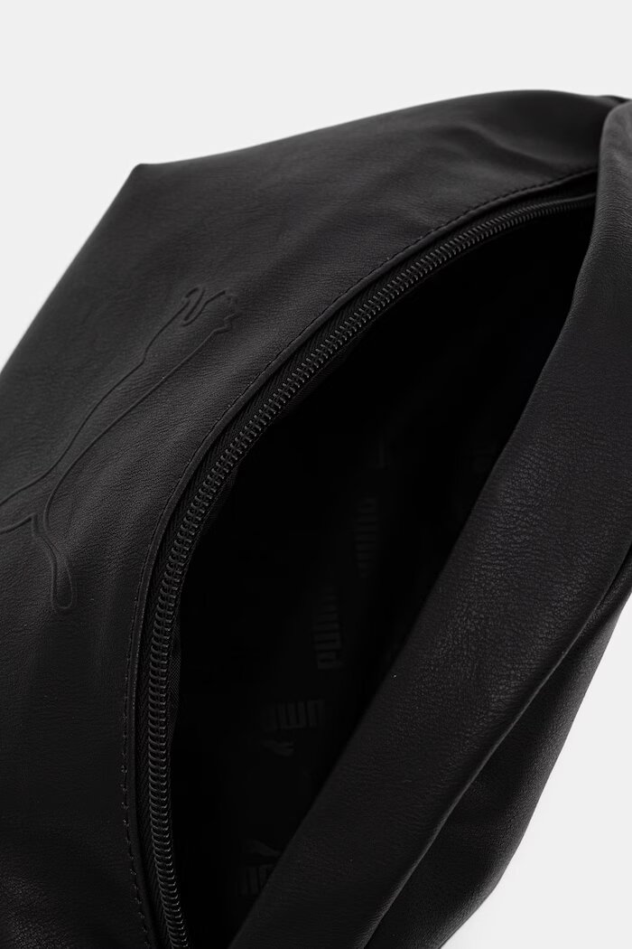Puma чанта за кръста от имитация на кожа Essentials черна 092313