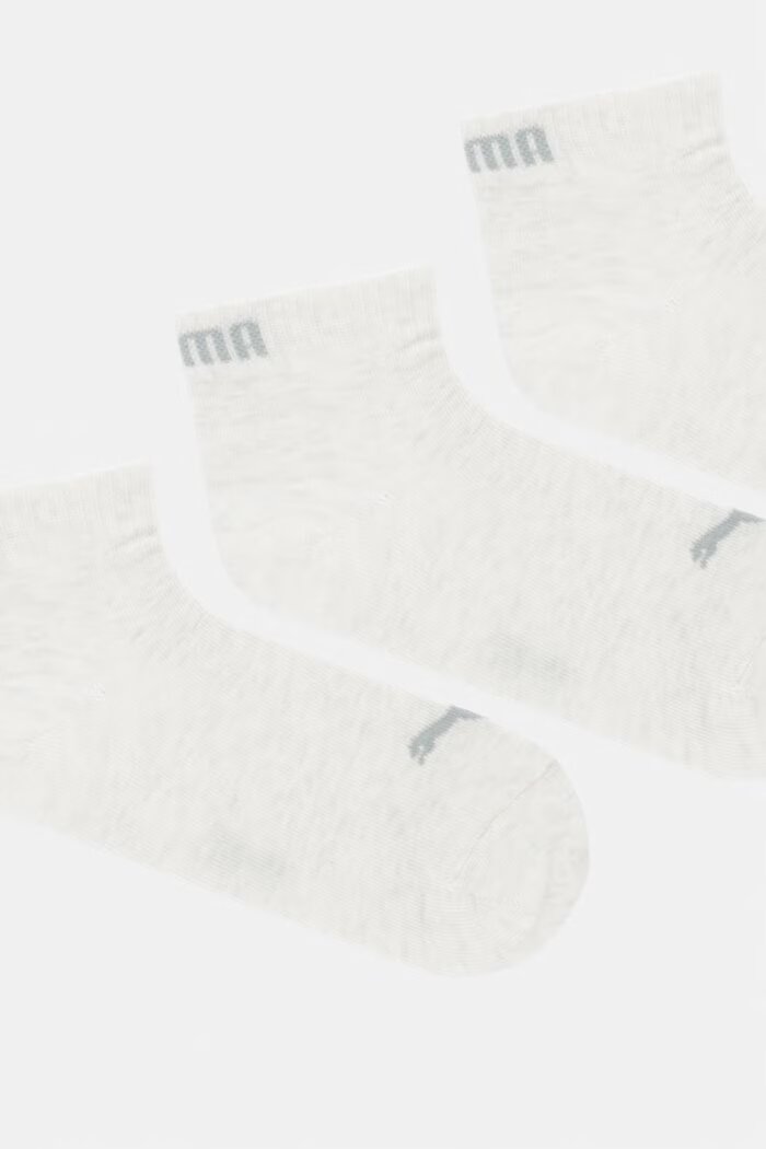 Puma Чорапи QUARTER PLAIN (3 чифта) в бежово 938589.D