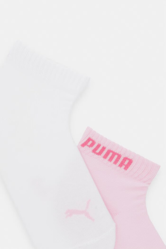 Puma Чорапи QUARTER PLAIN (3 чифта) в розово 938589.D