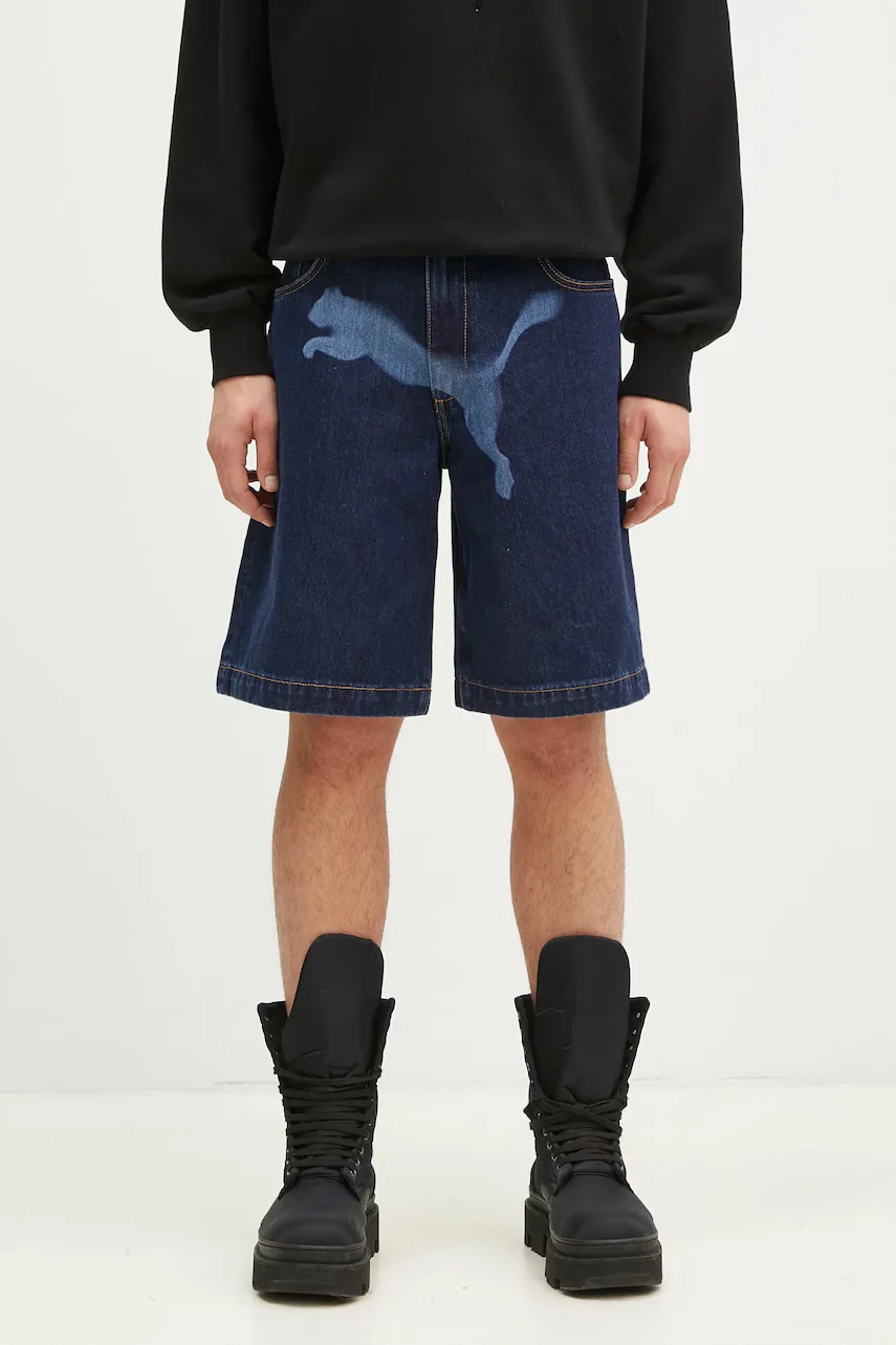 Puma Дънков къс панталон от памук X A$AP ROCKY Denim Short