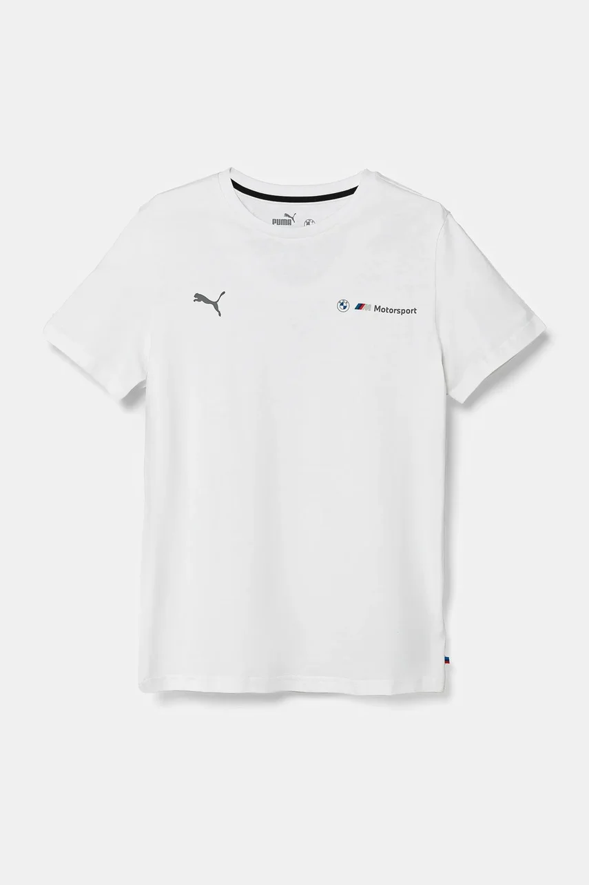 Puma Детска памучна тениска BMW MMS ESS LOGO TEE 2