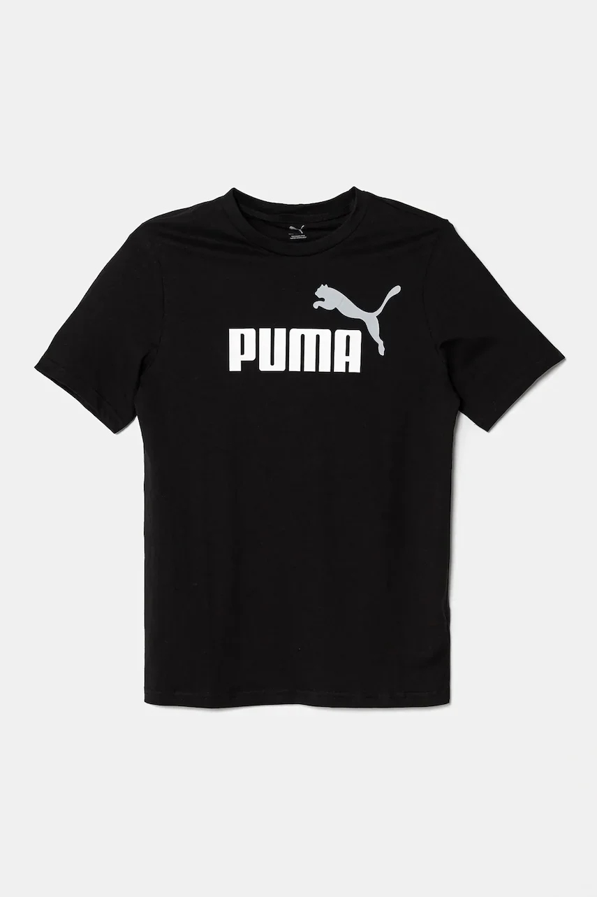 Puma Детска памучна тениска ESS 2 COLOR No.1 Logo Tee