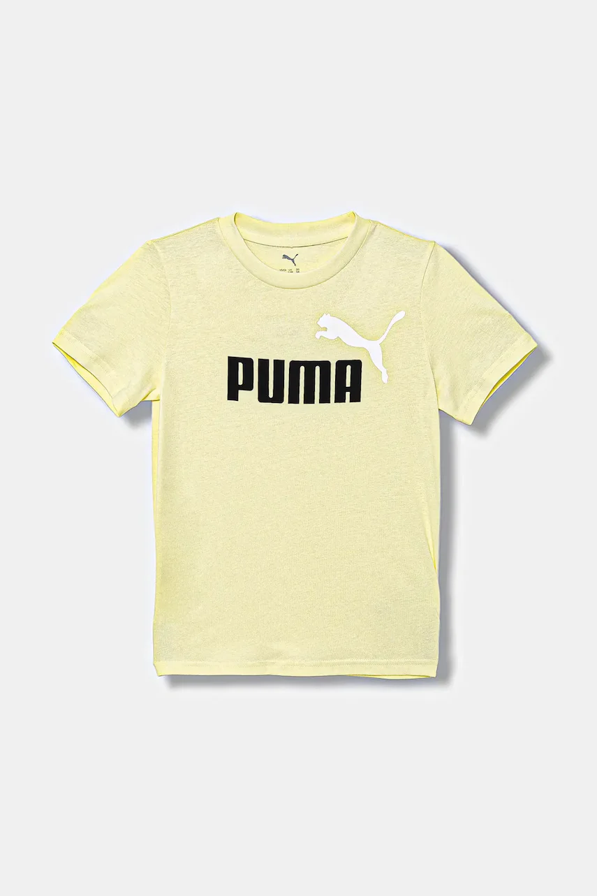 Puma Детска памучна тениска ESS 2 COLOR No.1 Logo Tee