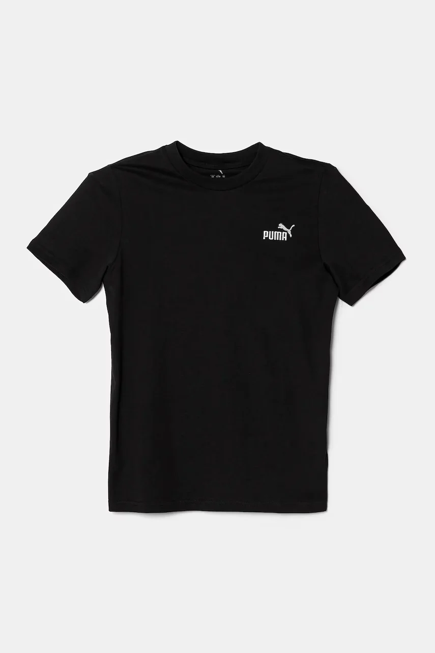 Puma Детска памучна тениска ESS 2 COLOR Small No. 1 Logo Tee