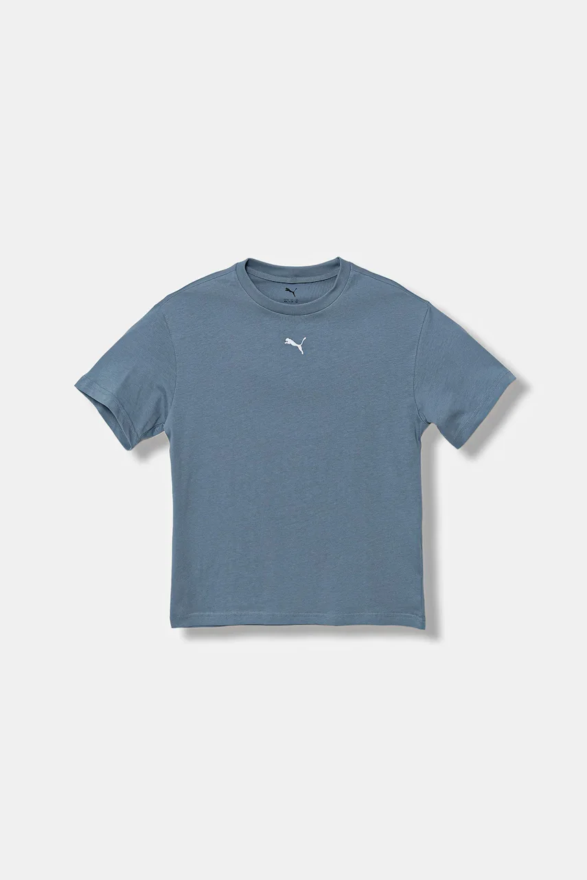 Puma Детска памучна тениска ESS Boxy Tee G