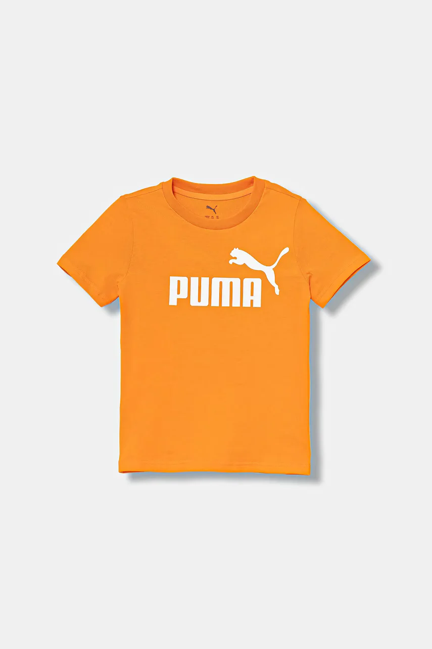 Puma Детска памучна тениска ESS No. 1 Logo Tee