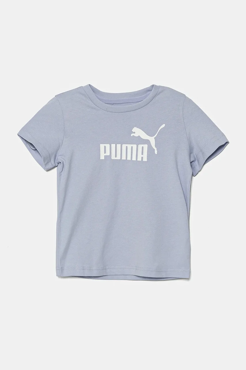 Puma Детска памучна тениска ESS No. 1 Logo Tee