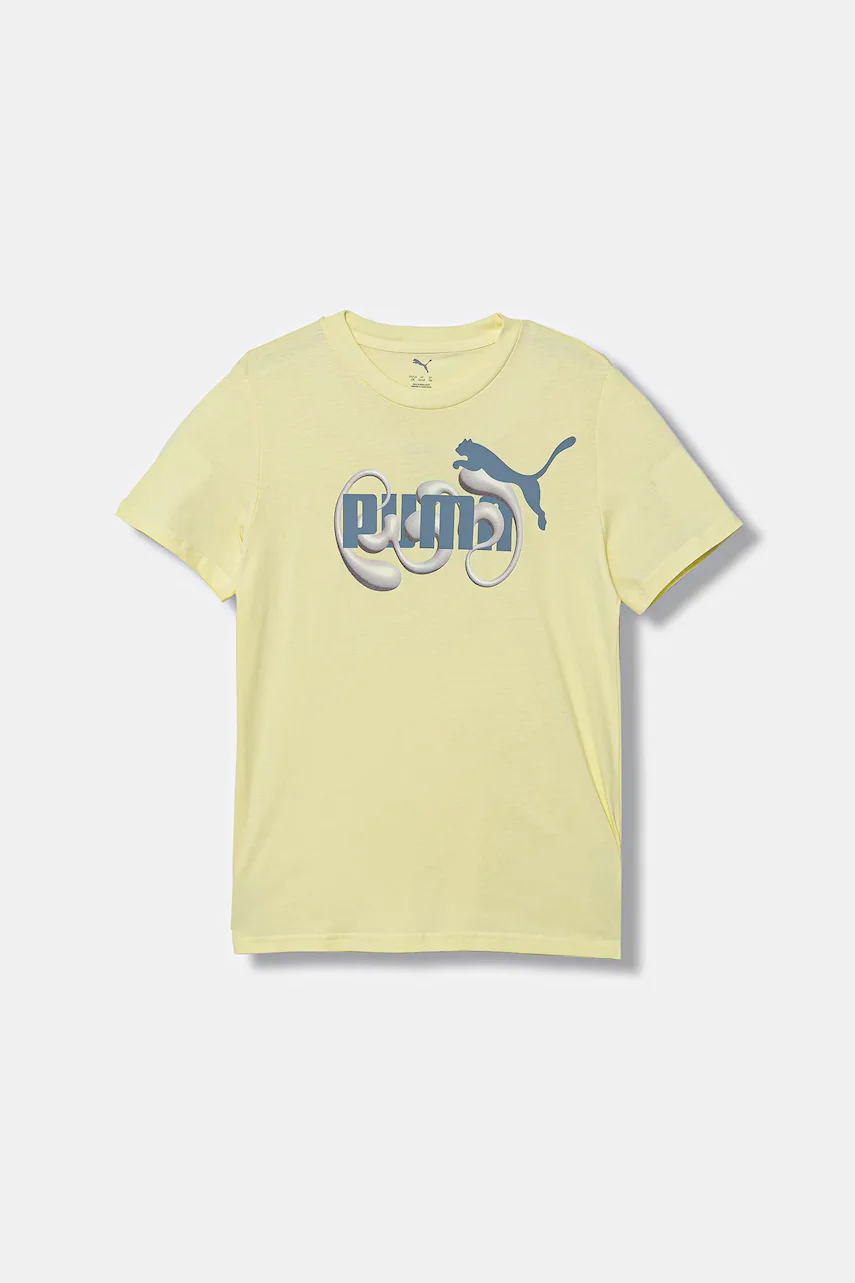 Puma Детска памучна тениска GRAPHIC No. 1 Logo Tee G