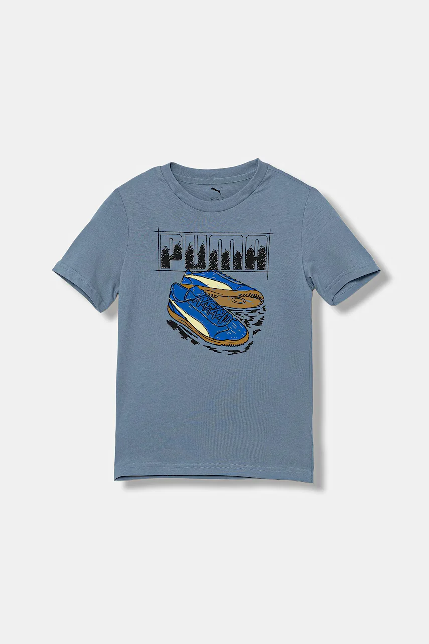 Puma Детска памучна тениска GRAPHIC Sneaker Tee B