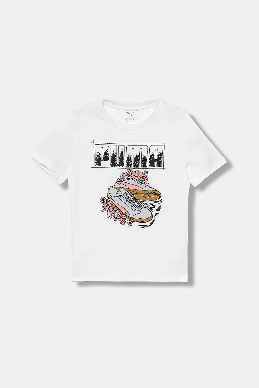 Puma Детска памучна тениска GRAPHIC Sneaker Tee G