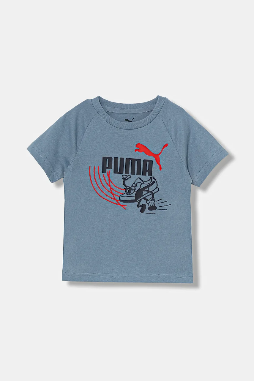 Puma Детска памучна тениска LITTLE RUNNERS Tee PS