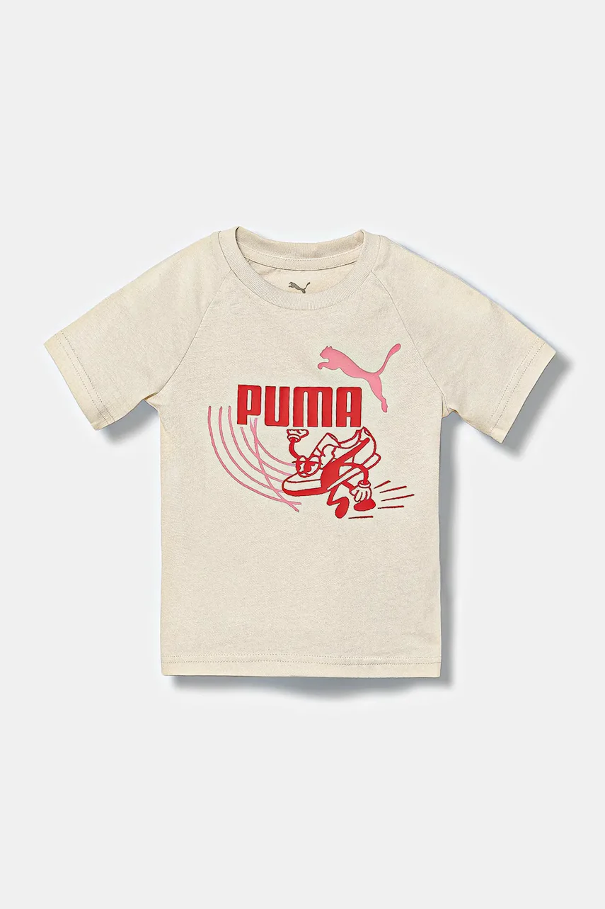 Puma Детска памучна тениска LITTLE RUNNERS Tee PS