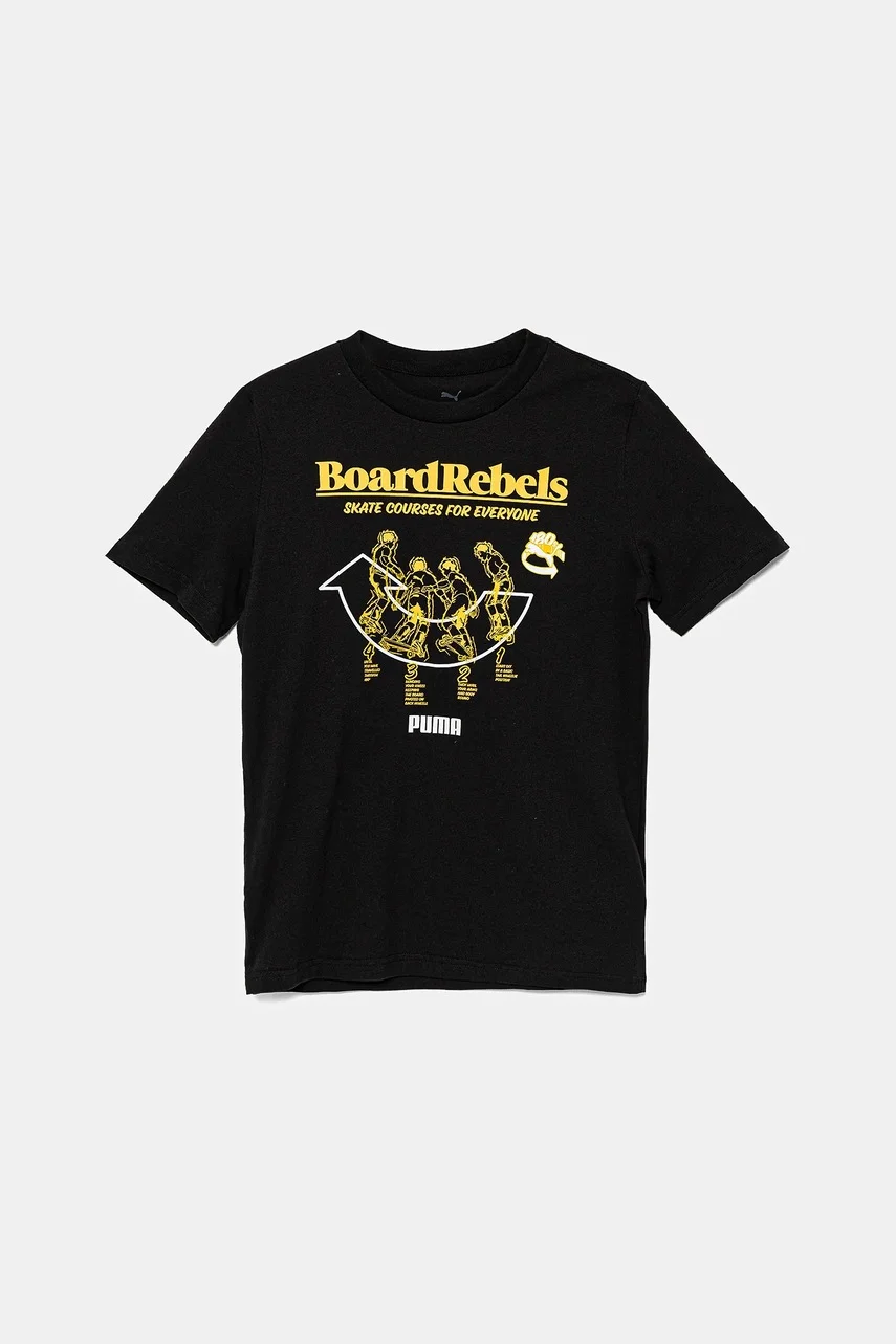 Puma Детска памучна тениска MID90S Graphic Tee I