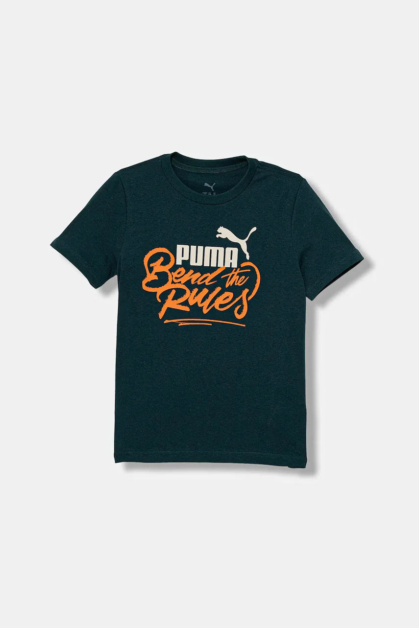 Puma Детска памучна тениска MID90s Graphic Tee III B