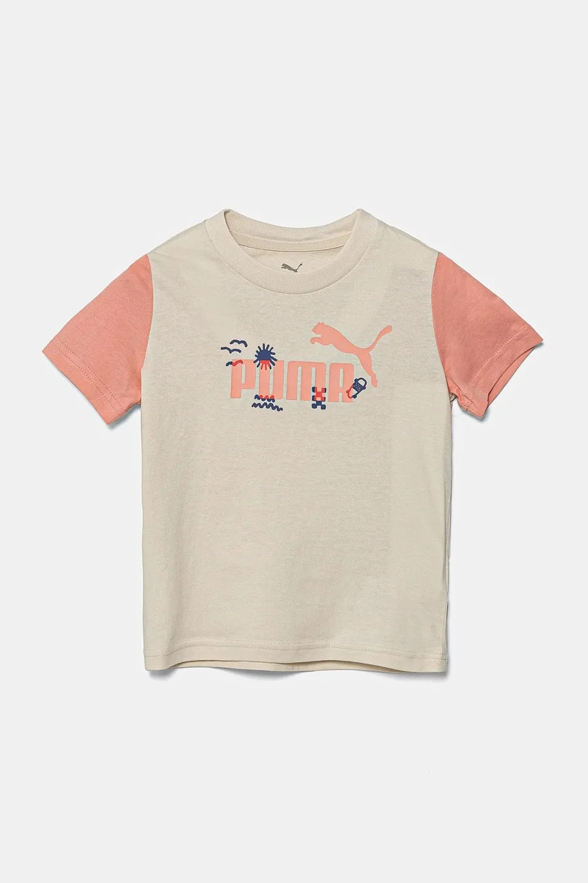 Puma Детска памучна тениска SANDY ADVENTURES Tee