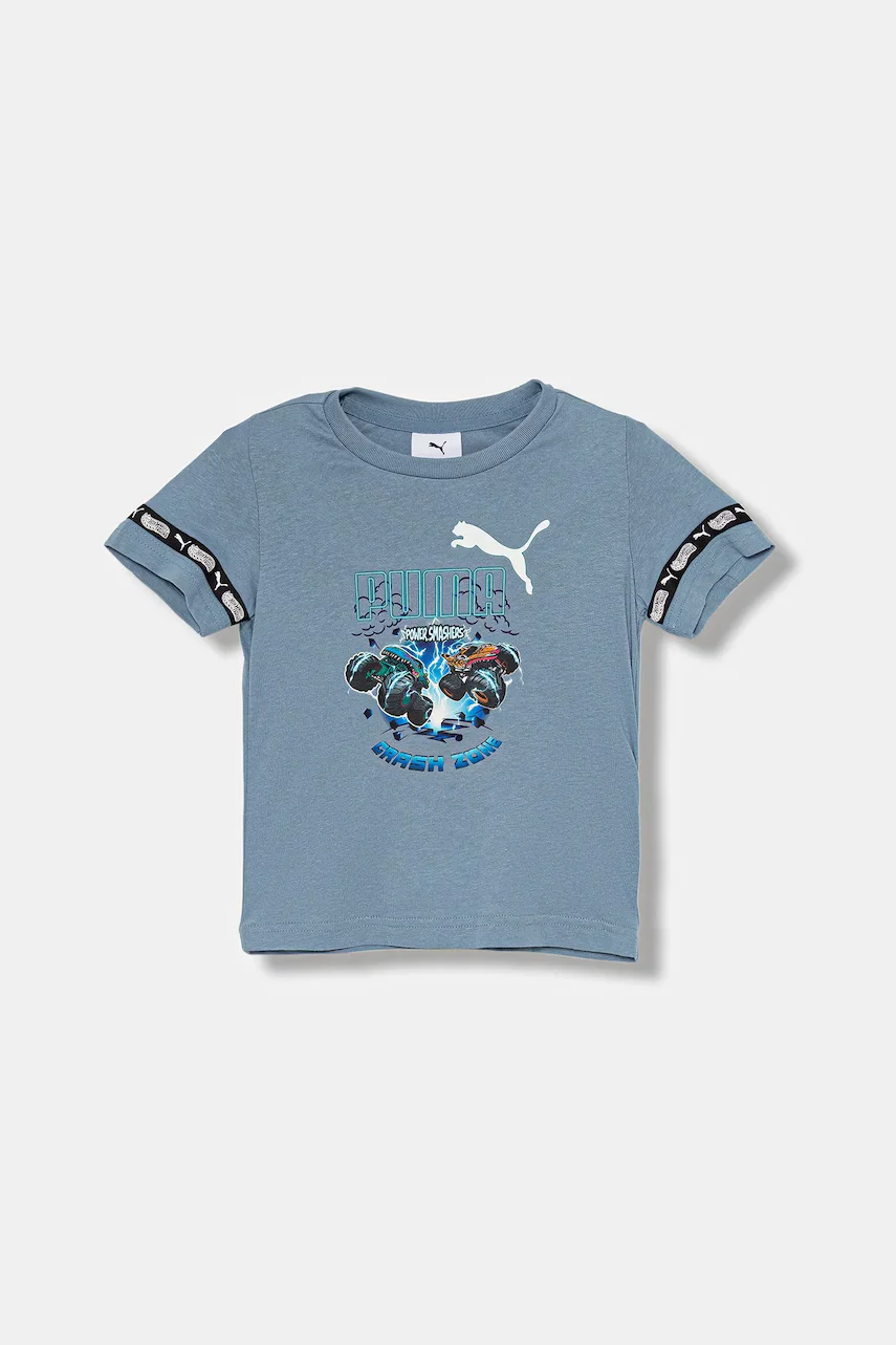 Puma Детска памучна тениска X HOT WHEELS Graphic Tee
