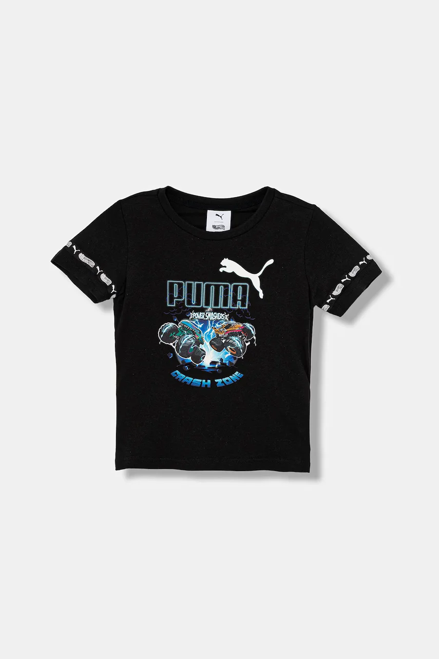 Puma Детска памучна тениска X HOT WHEELS Graphic Tee