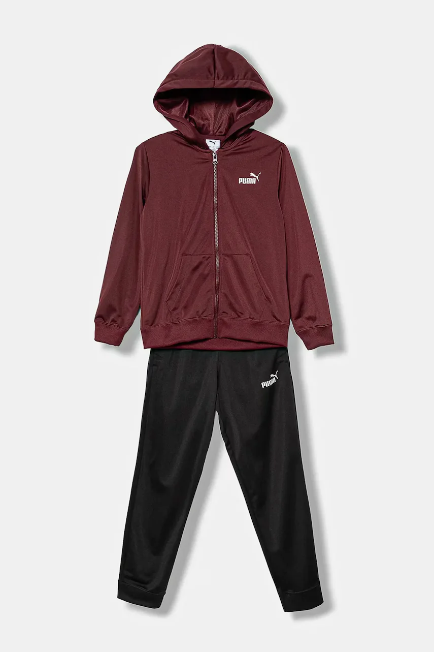 Puma Детски анцуг Hooded Full-Zip Poly Suit B