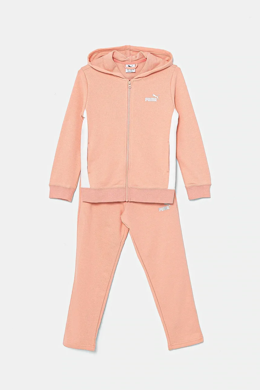 Puma Детски анцуг Metallic Hooded Sweat Suit TR