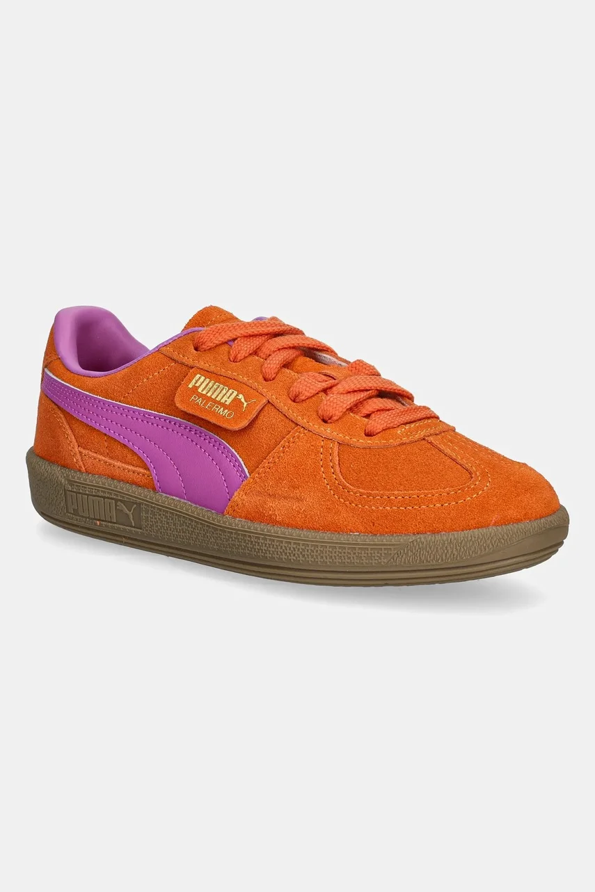 Puma Детски кожени маратонки Palermo