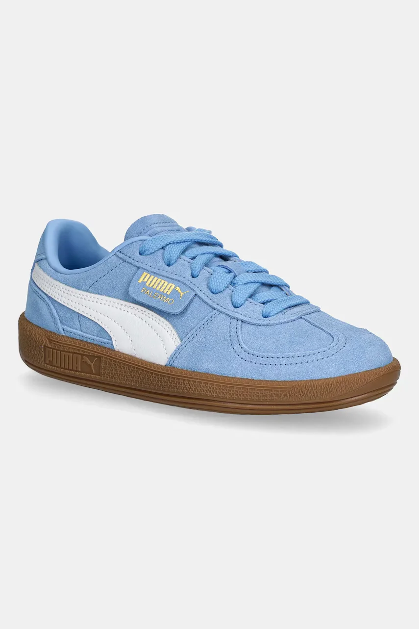 Puma Детски кожени маратонки Palermo